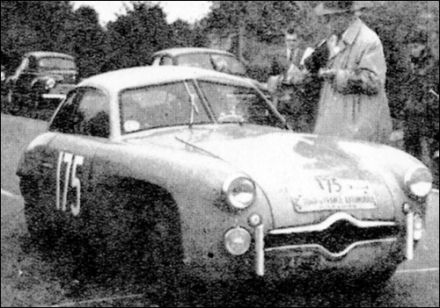 Marc Gignoux i Francoise Gignoux – DB 750 Panhard.